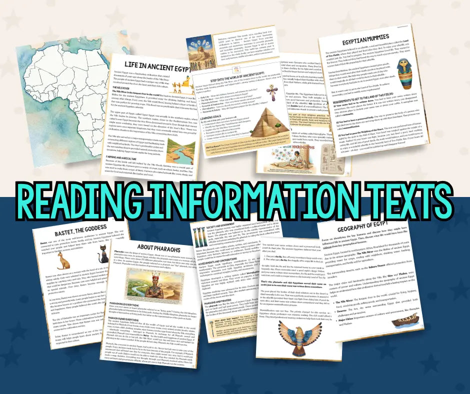 Ancient Egypt Unit Study Homeschool and Humor