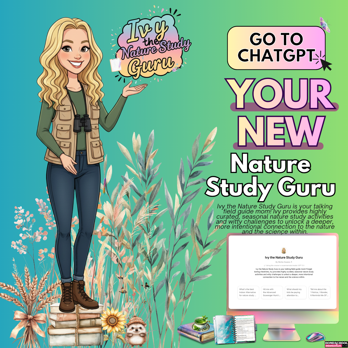 Ivy the Nature Study Chatbot – Homeschool Nature Study Custom GPT