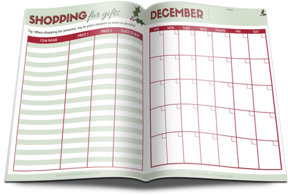 Christmas Holiday Color Planner